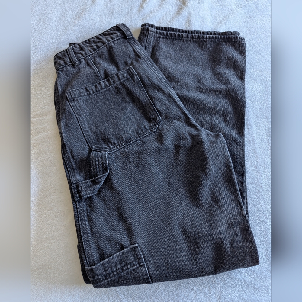 H&M Black Cargo Jeans - Picture 6 of 7